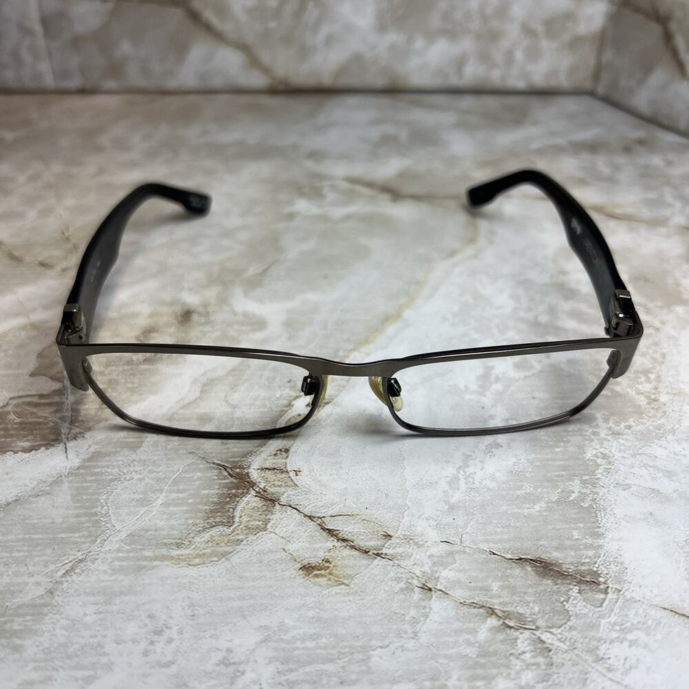 Spy Optic Eyeglasses Trenton Gunmetal & Black Rectangular 55-10-140 FRAMES ONLY
